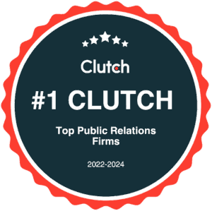 #1 Clutch Top Public Relations Firm