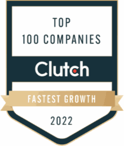 Clutch Top 100 Fastest Growth 2022